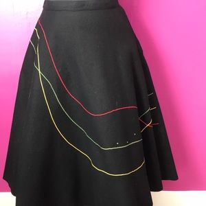 True vintage circle skirt
